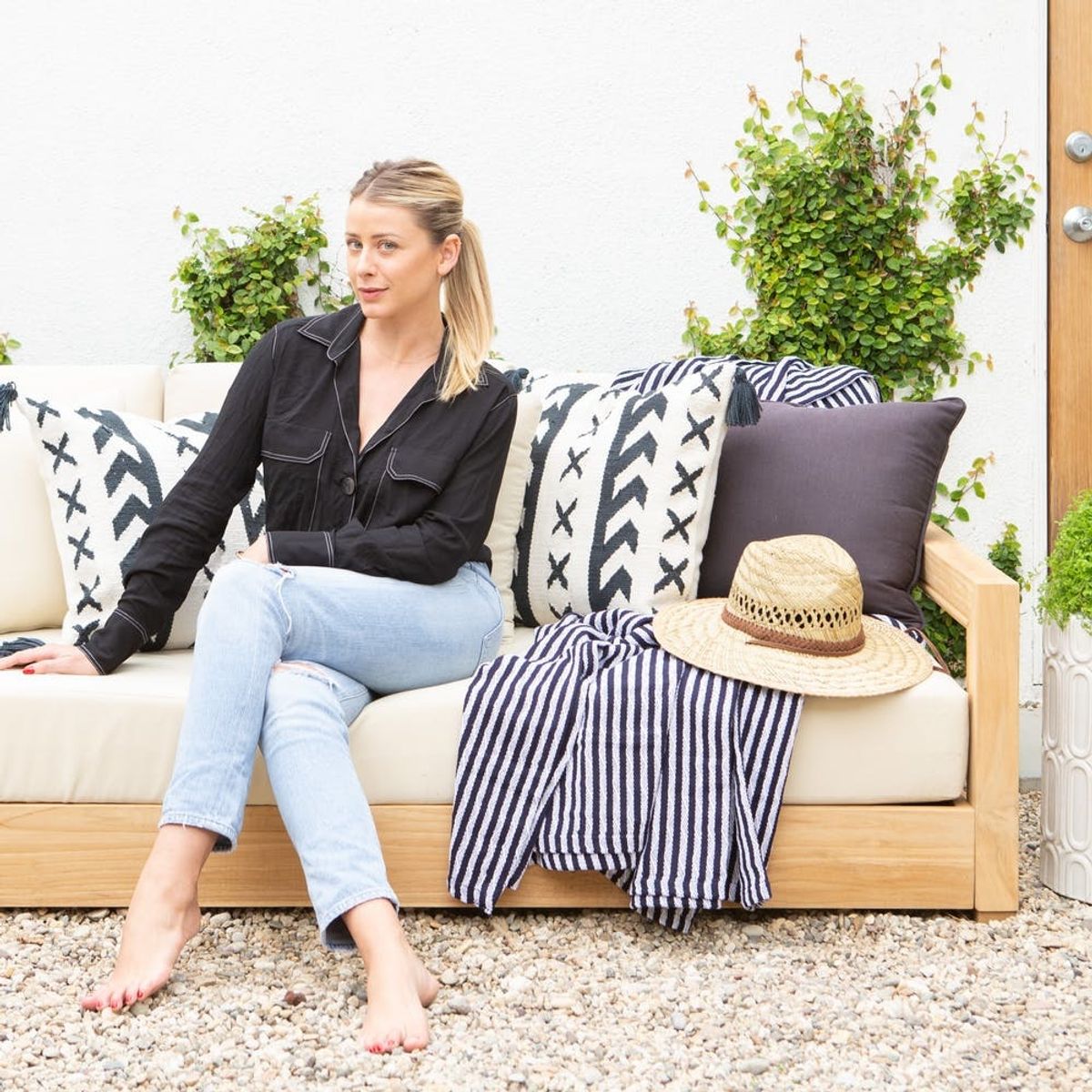 Lo Bosworth’s Backyard Makeover Is Serious Cali-Cool Goals