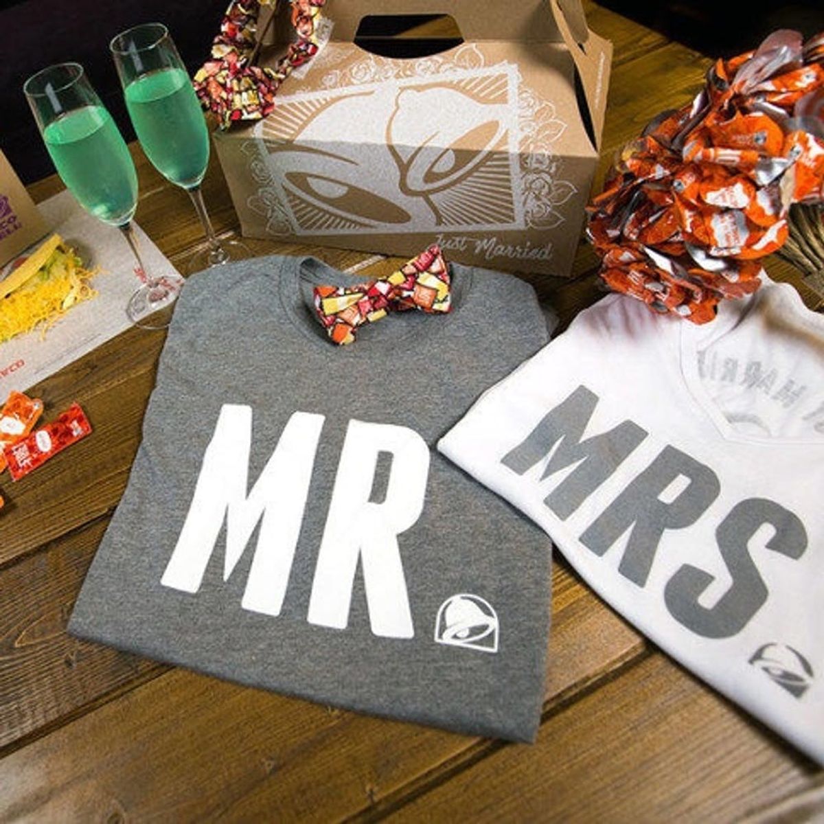 Taco Bell’s Wedding Collection Is the Sauciest Way to Say ‘I Do’