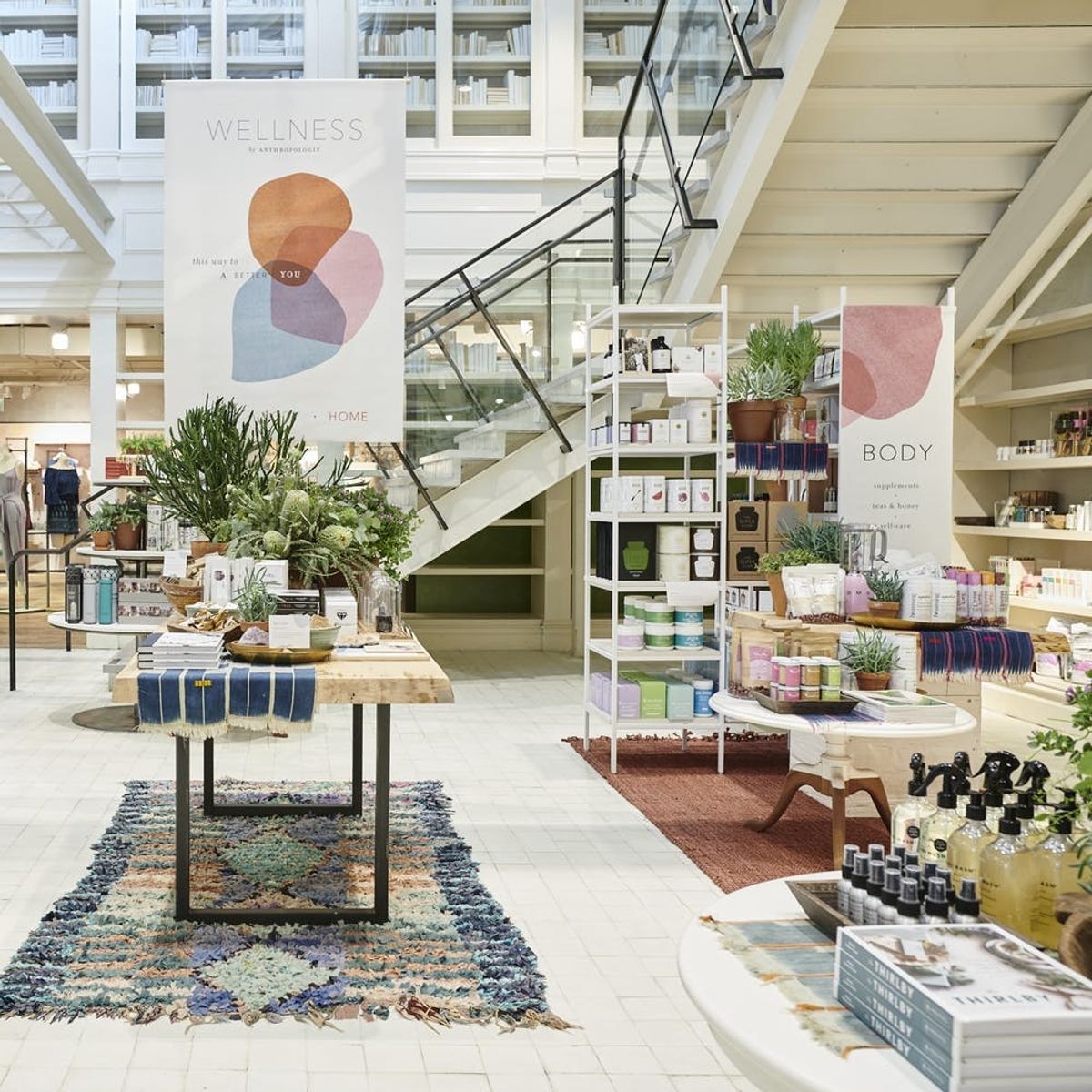 Anthropologie Is Launching a Wellness Shop That Stocks Gorgeous #Shelfie Products