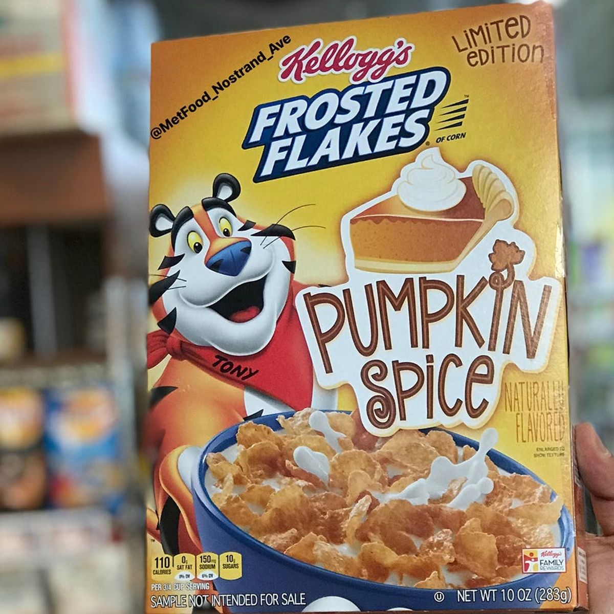 Pumpkin Spice Season Kicks Off Extra Early This Year Thanks to Frosted Flakes