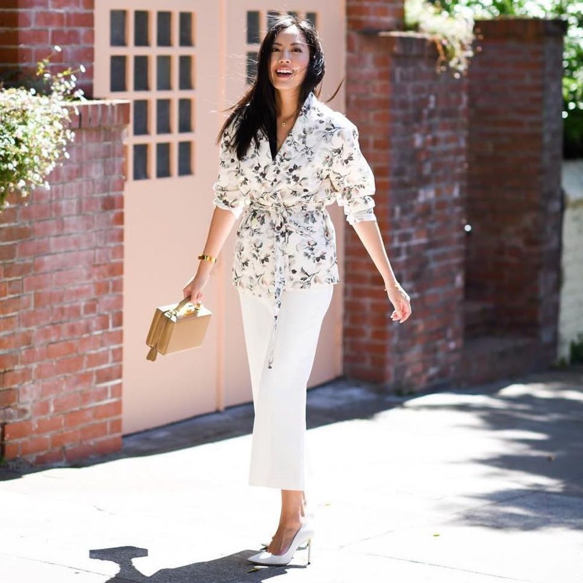 10 Street Style-Approved Ways to Wear Head-to-Toe White This Summer