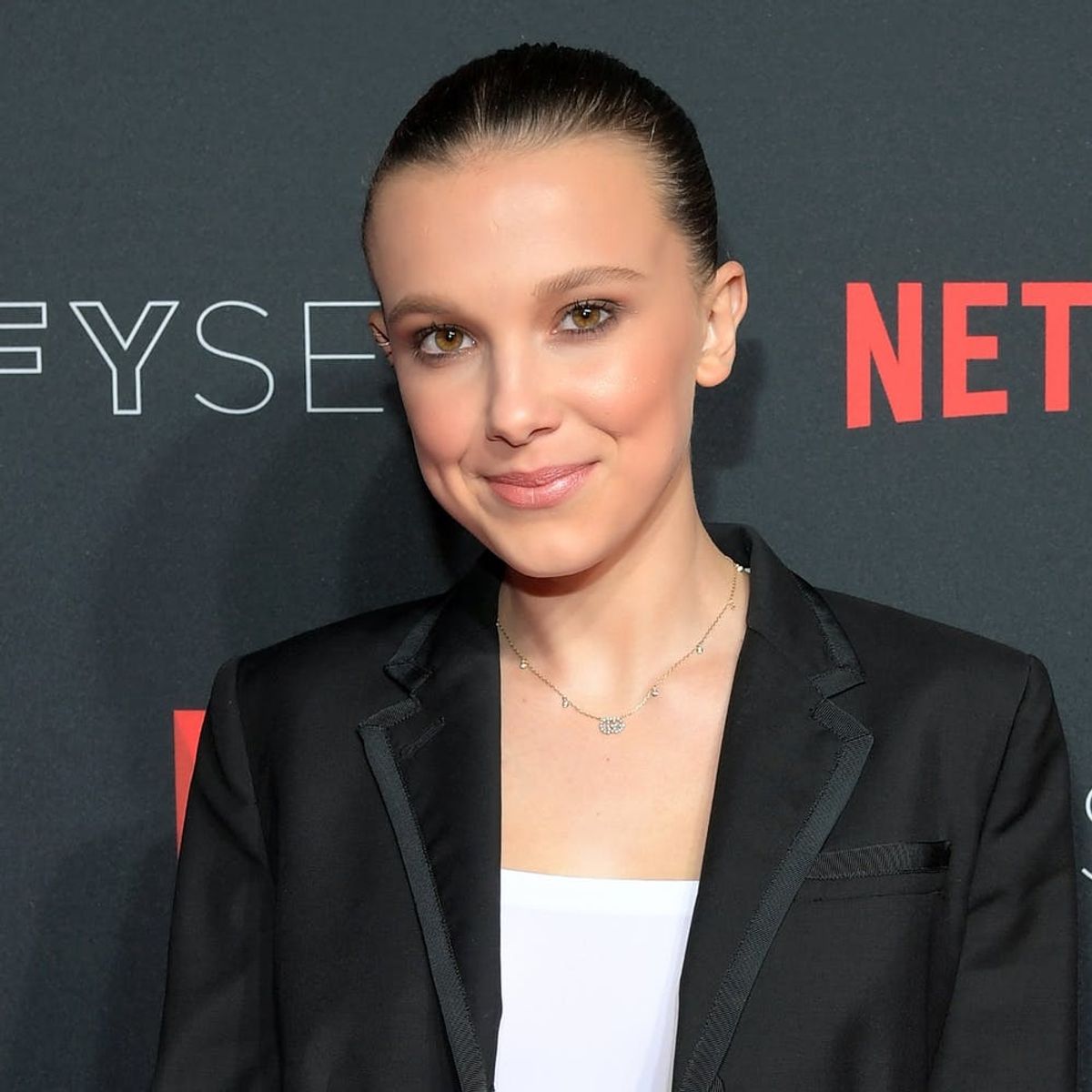 Millie Bobby Brown Is on Crutches After Splitting Her Kneecap