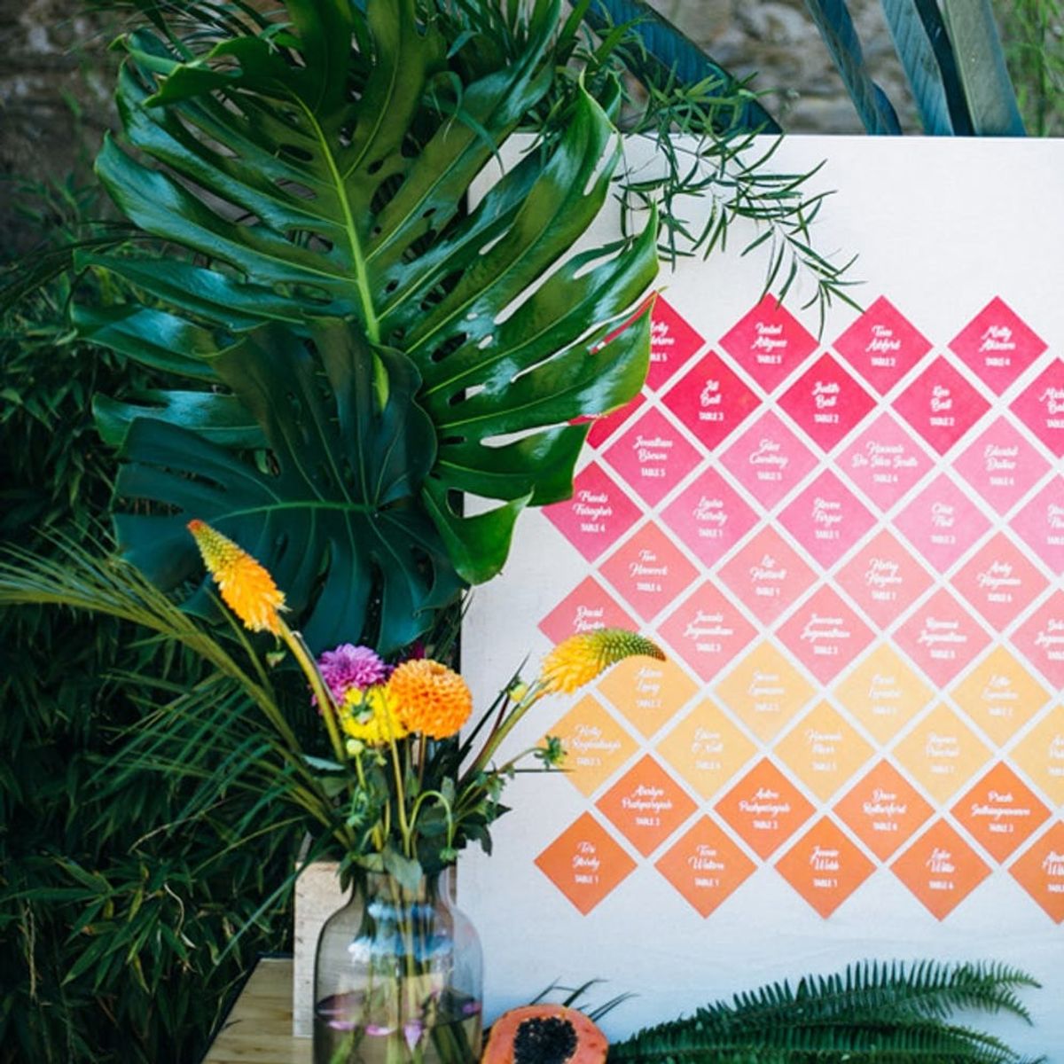 8 of the Most Creative Seating Chart Options for Your Big Day