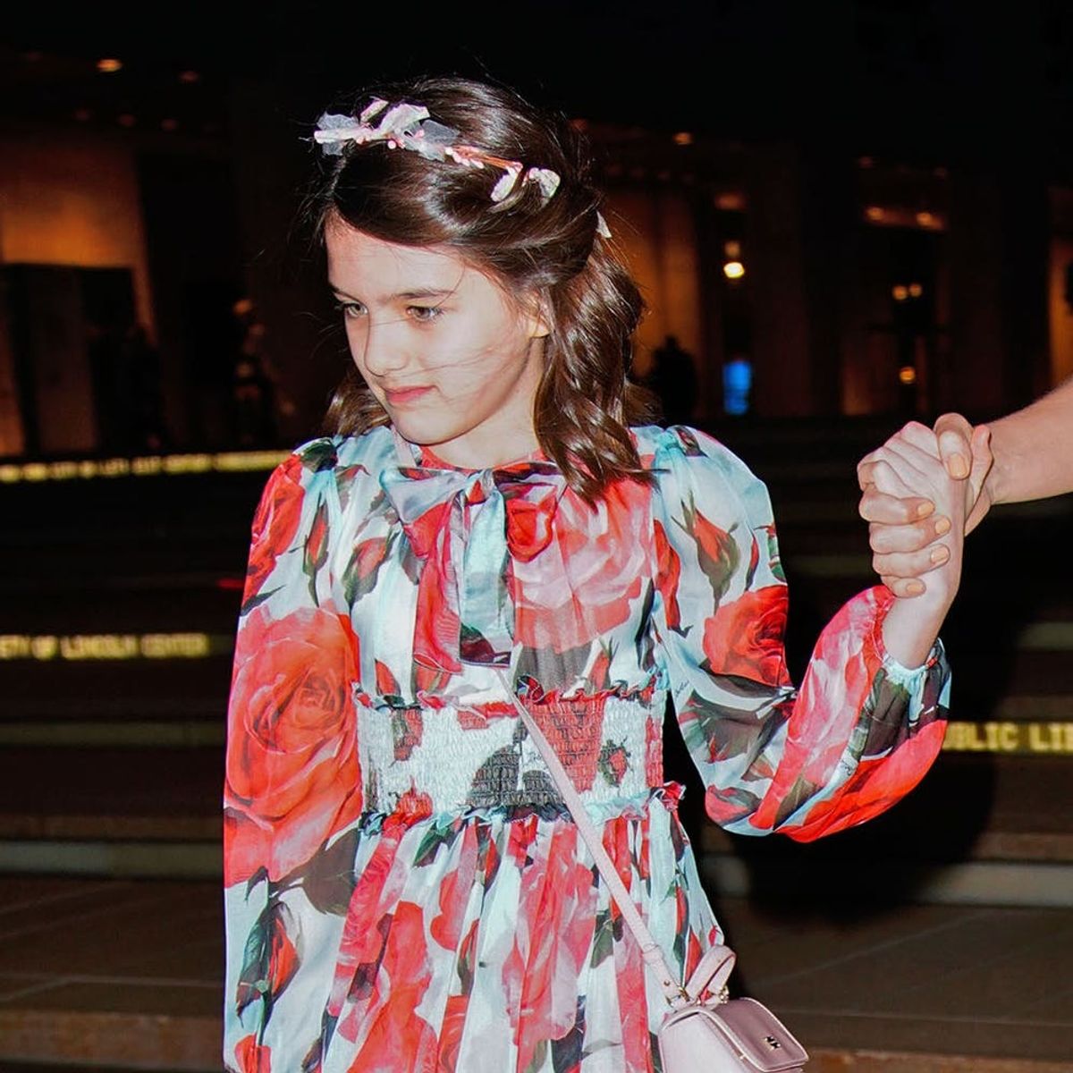 Suri Cruise, 12, Steps Out in a $1,200 Dolce and Gabbana Dress