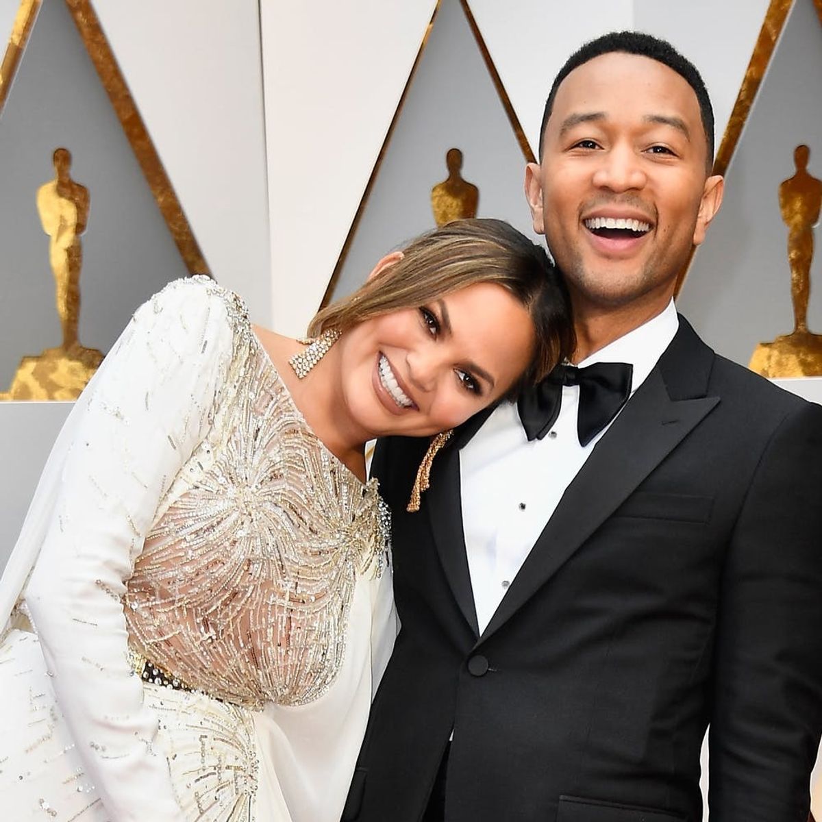 Chrissy Teigen Roasting John Legend for Attending the BBMAs Was Also a Message to Mom-Shamers