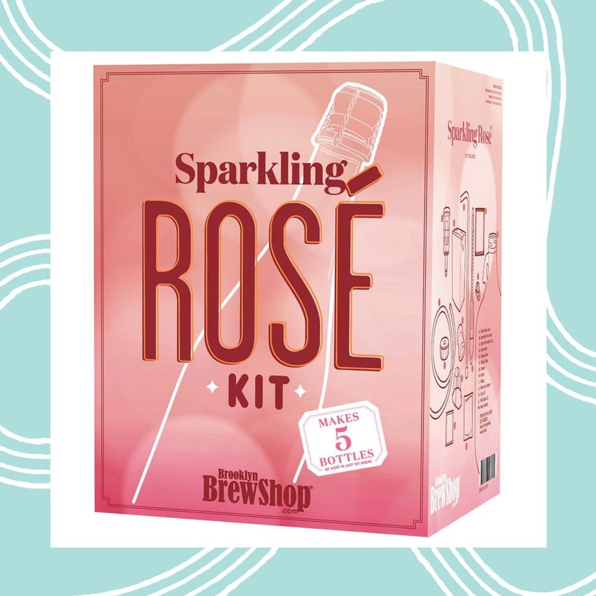 You Can Now Legitimately Brew Sparkling Rosé at Home Thanks to This Kit