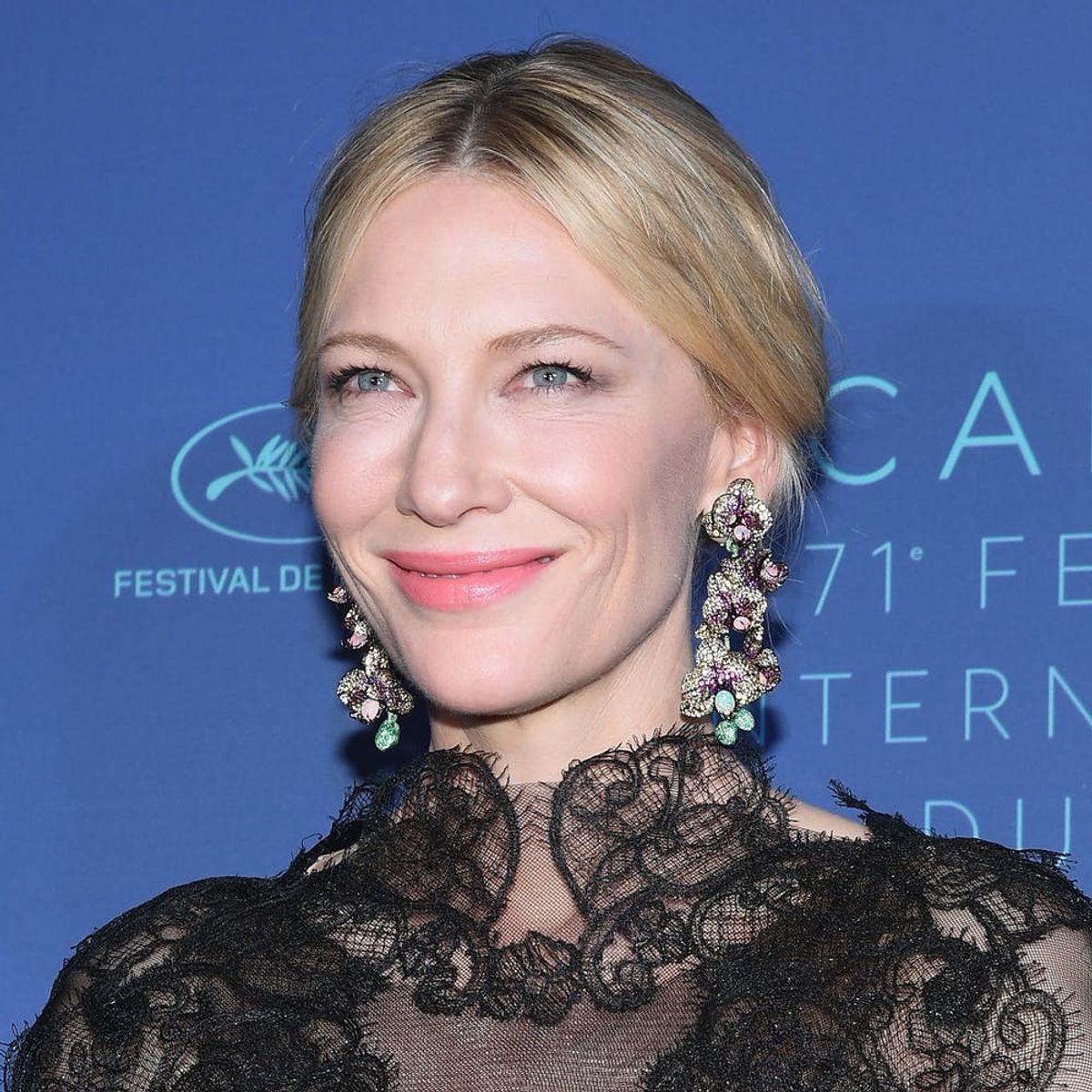 Cate Blanchett Recycled Her 2014 Golden Globes Gown on the Cannes Red Carpet for the BEST Reason