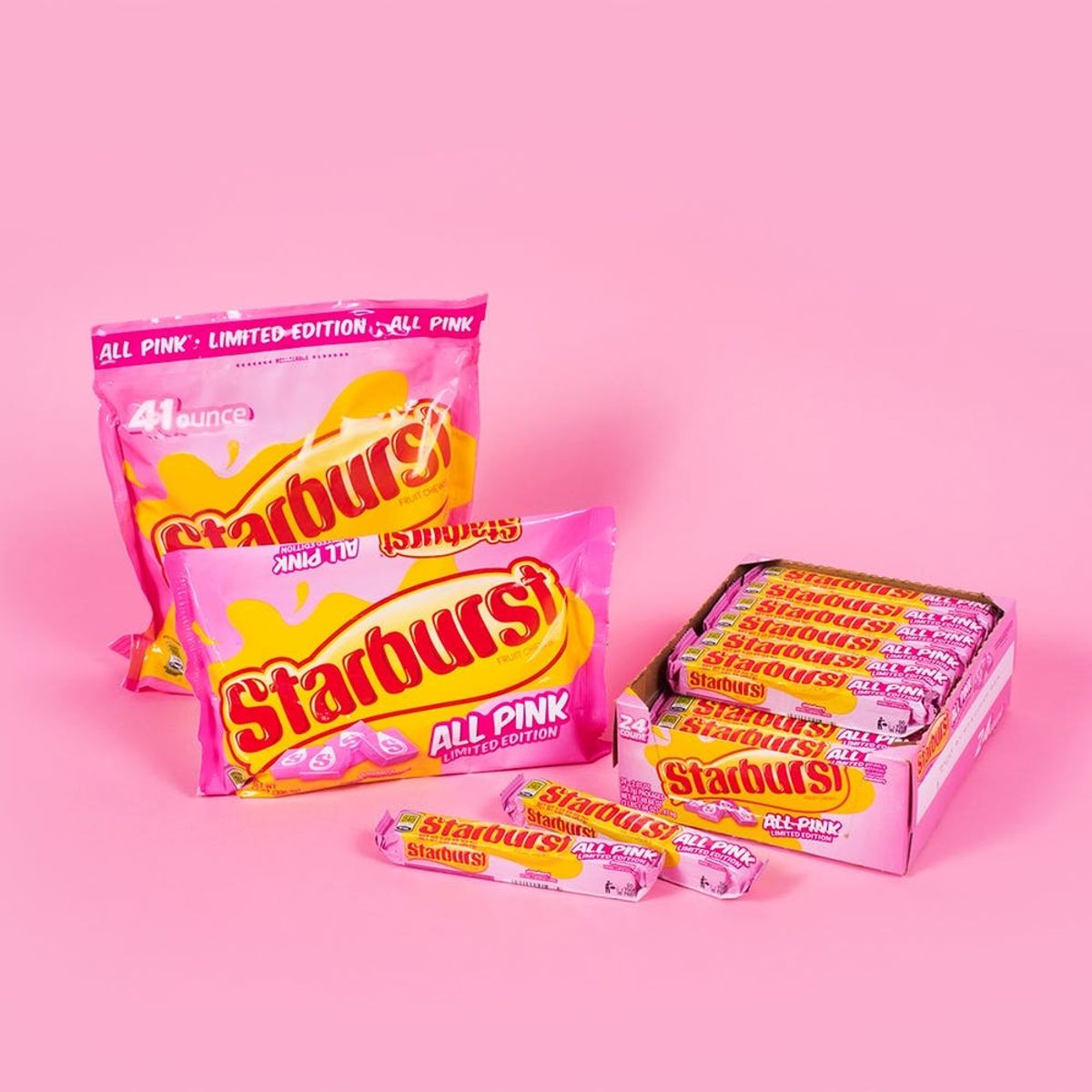 Starburst Brings Back All Pink Bags With Limited-Edition Clothing
