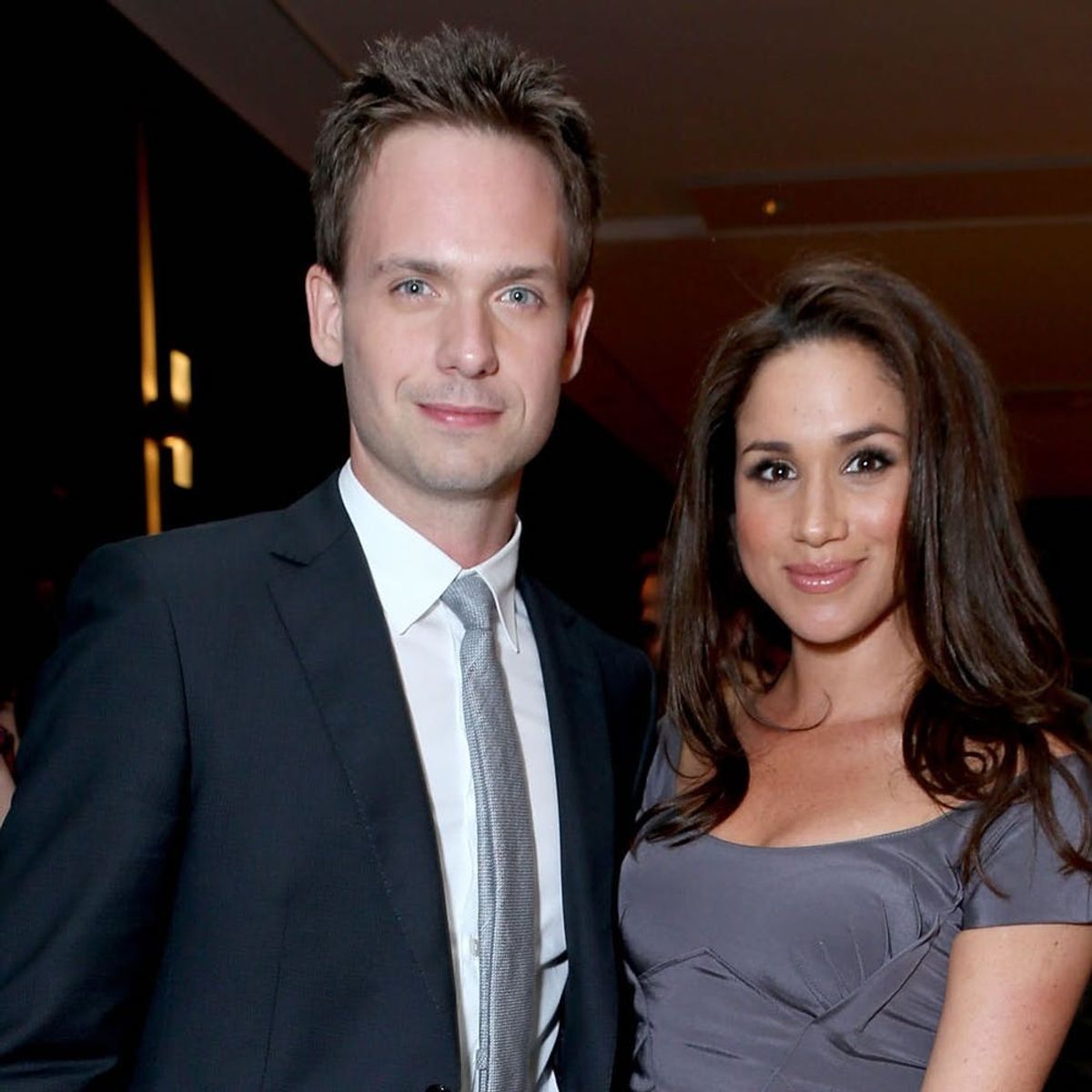 Here’s What Meghan Markle’s On-Screen Fiancé Patrick J. Adams Is Giving Her and Prince Harry for Their Wedding