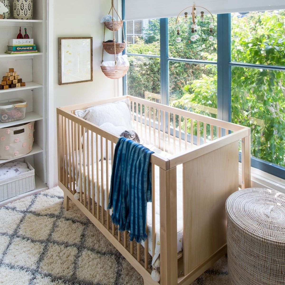 This Blogger’s Nursery Fits Serene Vibes into Just 140 Square Feet