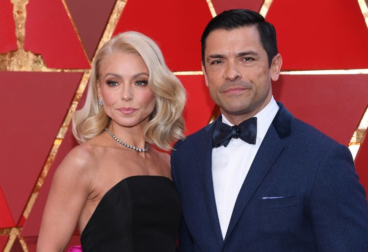 Mark Consuelos Has a Message for Kelly Ripa’s Instagram Body-Shamers