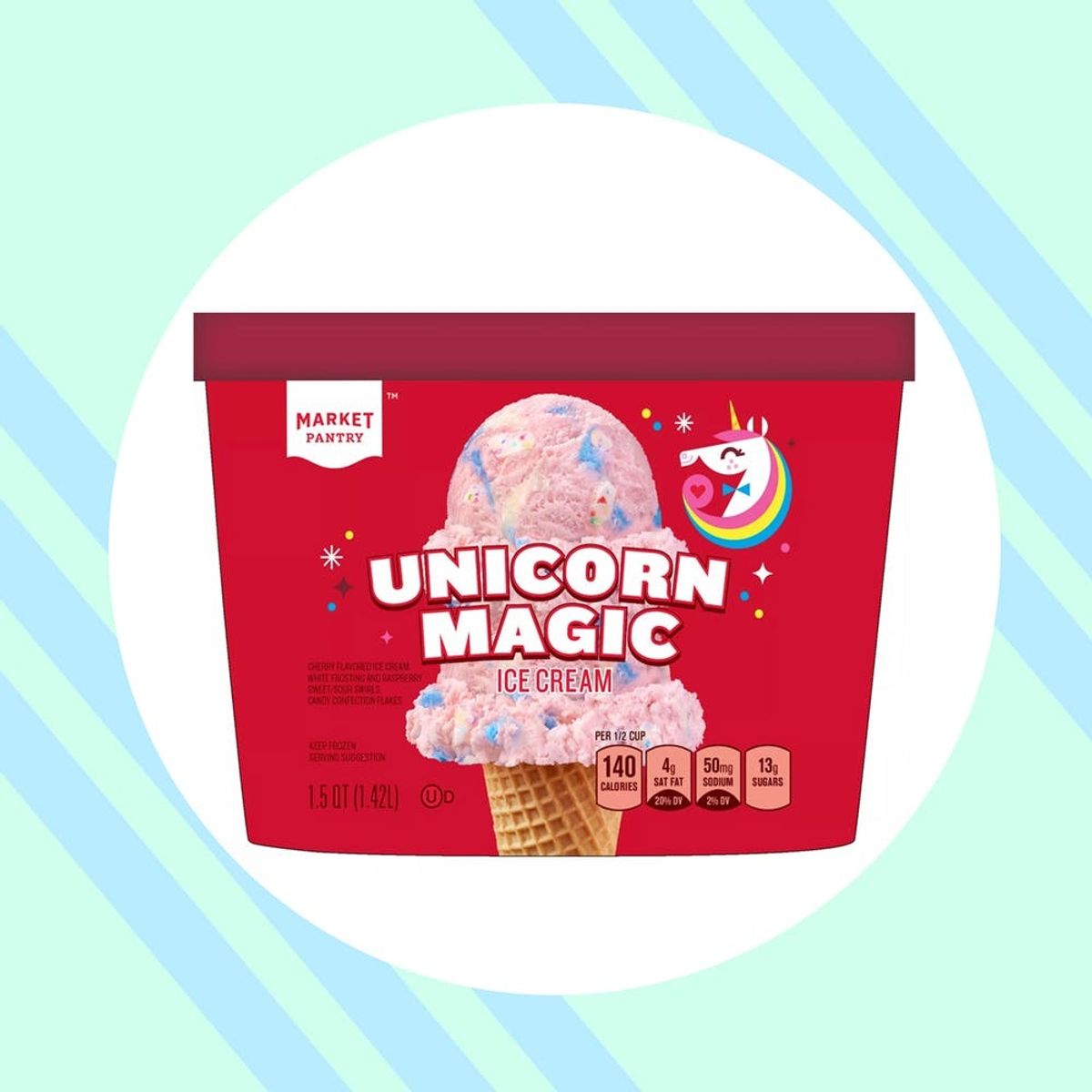 Unicorn Magic Ice Cream Is Here… and It Has Real Glitter