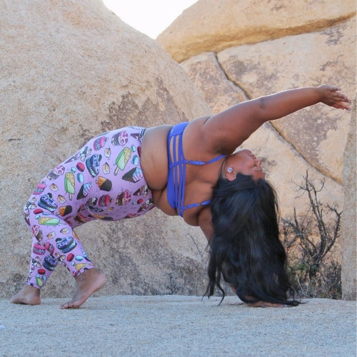 This Plus-Size Badass Is Demonstrating That You Can Do Yoga at Any Size
