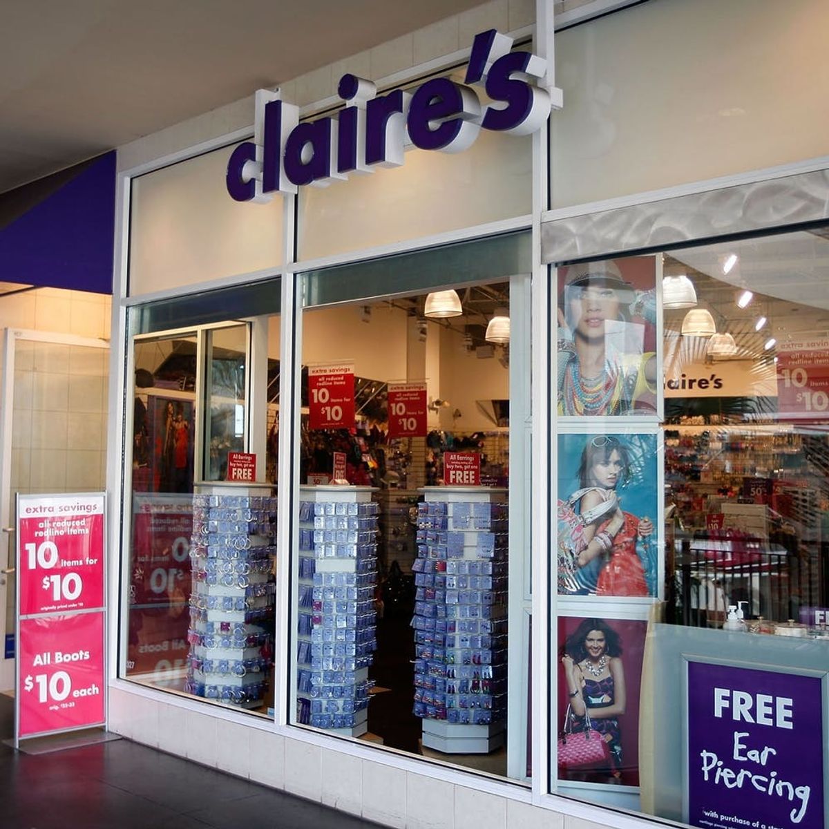 Claire’s Is Reportedly Filing for Bankruptcy and Our Teenage Hearts Are Broken