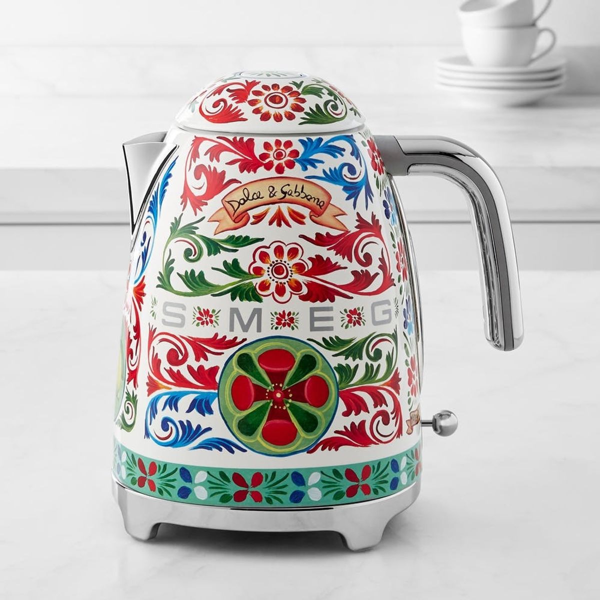 Dress Your Kitchen Counters With Designer “Apparel” via the New Smeg x Dolce & Gabbana Collection