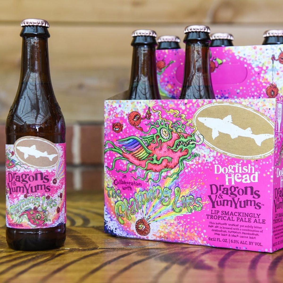 Are You Sitting Down? Because Flaming Lips Just Made a Pink Beer