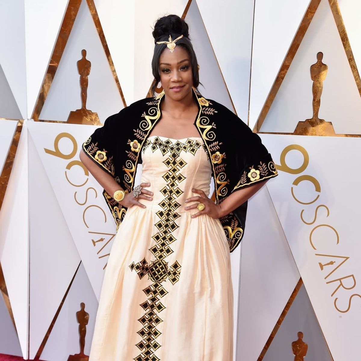 Oscar 2018: The Story Behind Tiffany Haddish’s Red Carpet Dress Will Have You in Tears
