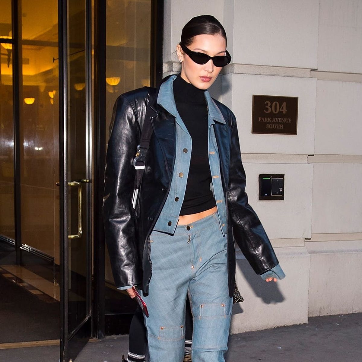 10 Bella Hadid-Approved Leather Jackets to Top Off Your Spring Look