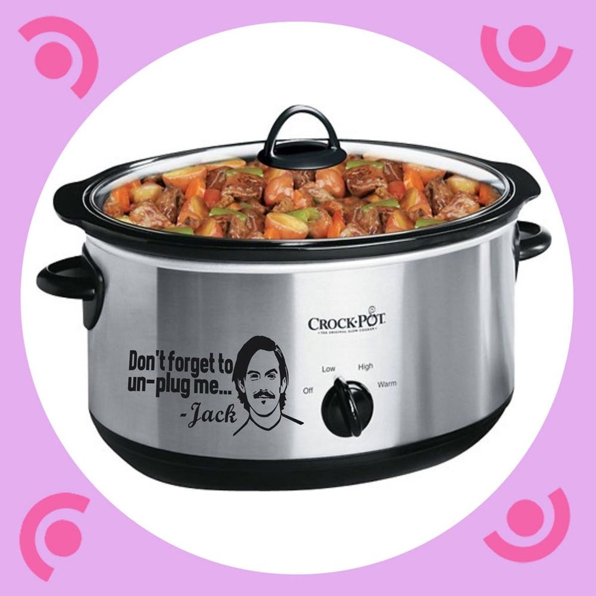 This New Slow Cooker Decal Will Make You Never Forget Jack… Or to Unplug Your Crock-Pot