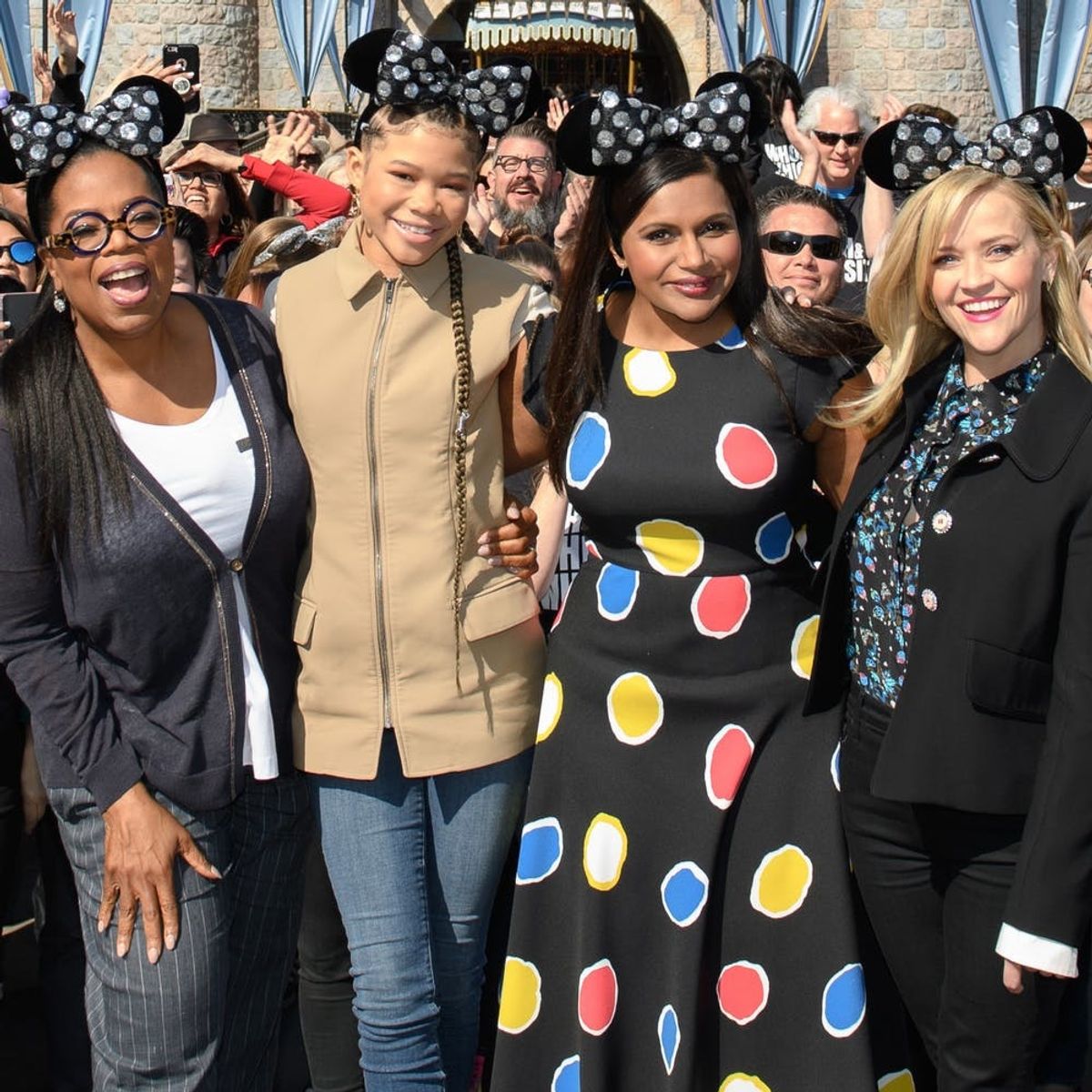 The Cast of ‘A Wrinkle in Time’ Surprised Fans at Disneyland