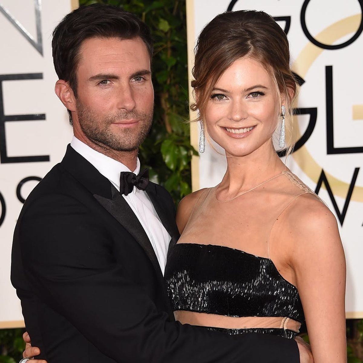 Adam Levine and Behati Prinsloo Just Shared the First Glimpse of Newborn Daughter Gio Grace