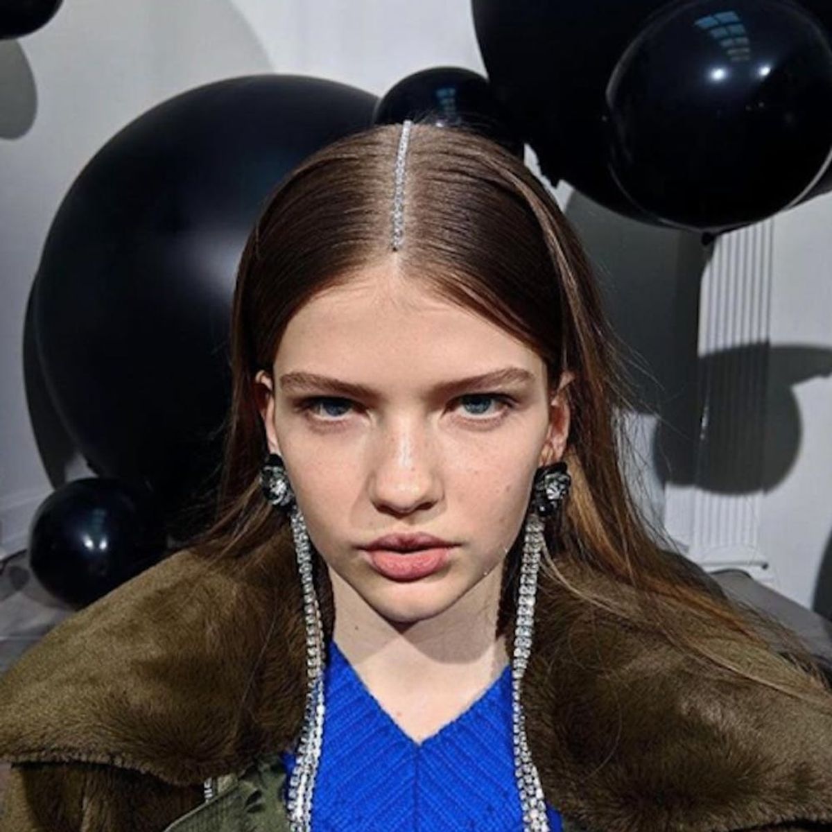 Markus Lupfer Just Debuted *the* Most Extra Hairstyles on the Runway in London