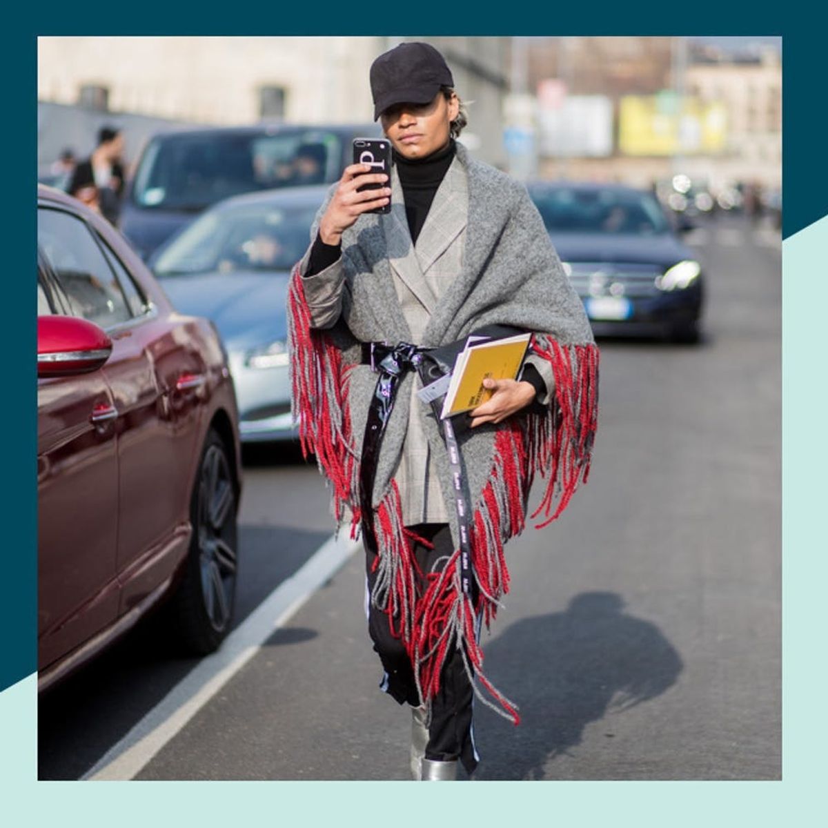 7 Fashion Girl-Approved Ways to Wear a Blanket Scarf
