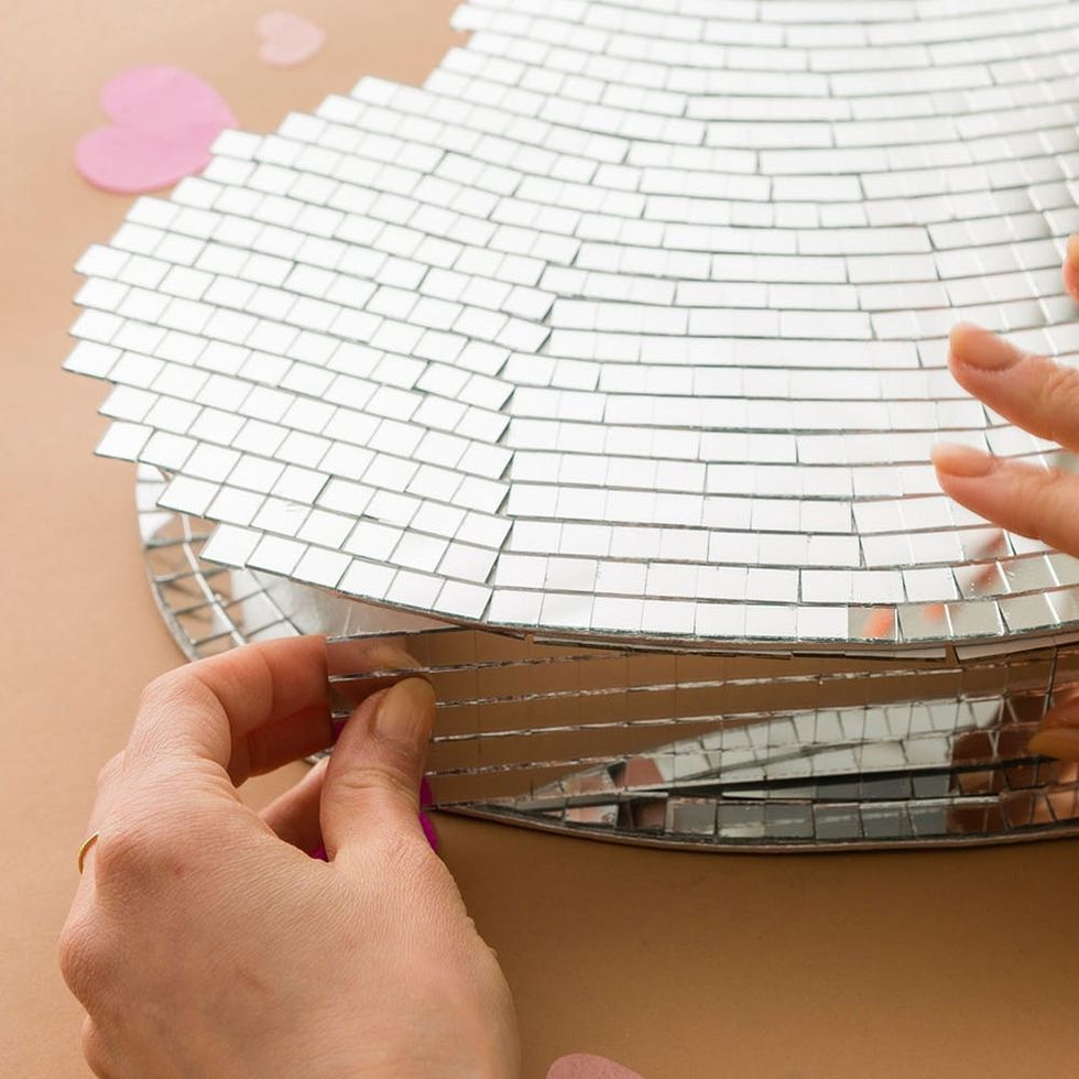 Get Your Groove on With This HeartShaped Disco Ball Brit + Co