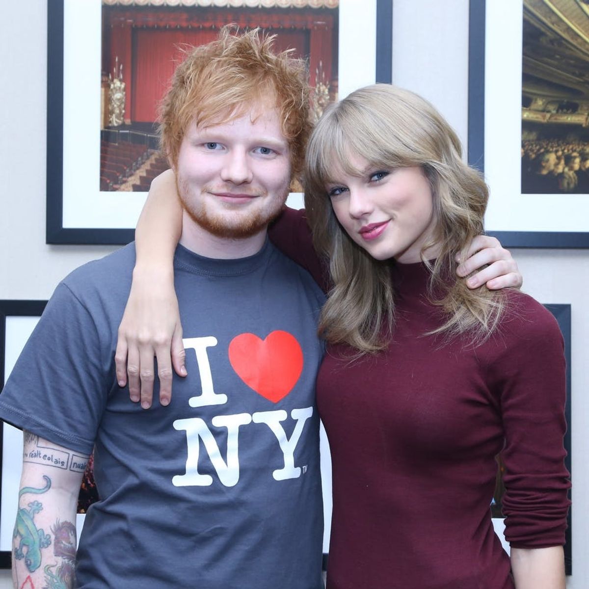 Ed Sheeran Responds to Fan Theory That Taylor Swift’s Song “Dress” Is About Him