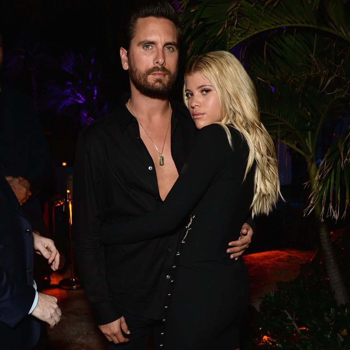 Scott Disick and Sofia Richie Look Cozy at Their First Event As a Couple
