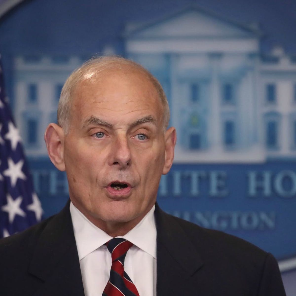 White House Chief of Staff John Kelly Used a Racist Stereotype to Describe DACA Recipients