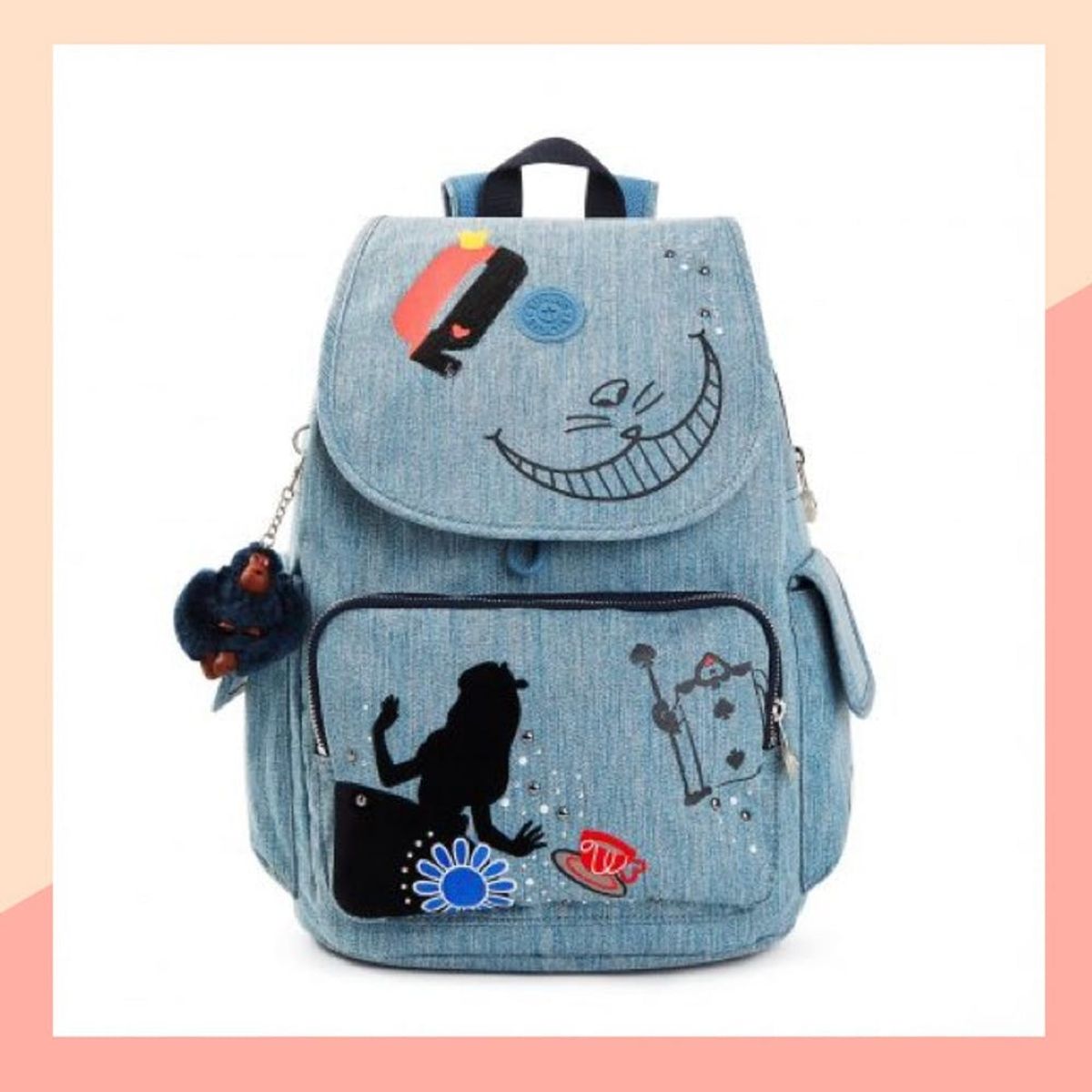 Kipling and Disney Have Teamed Up Again for an Epic ‘Alice in Wonderland’ Collab