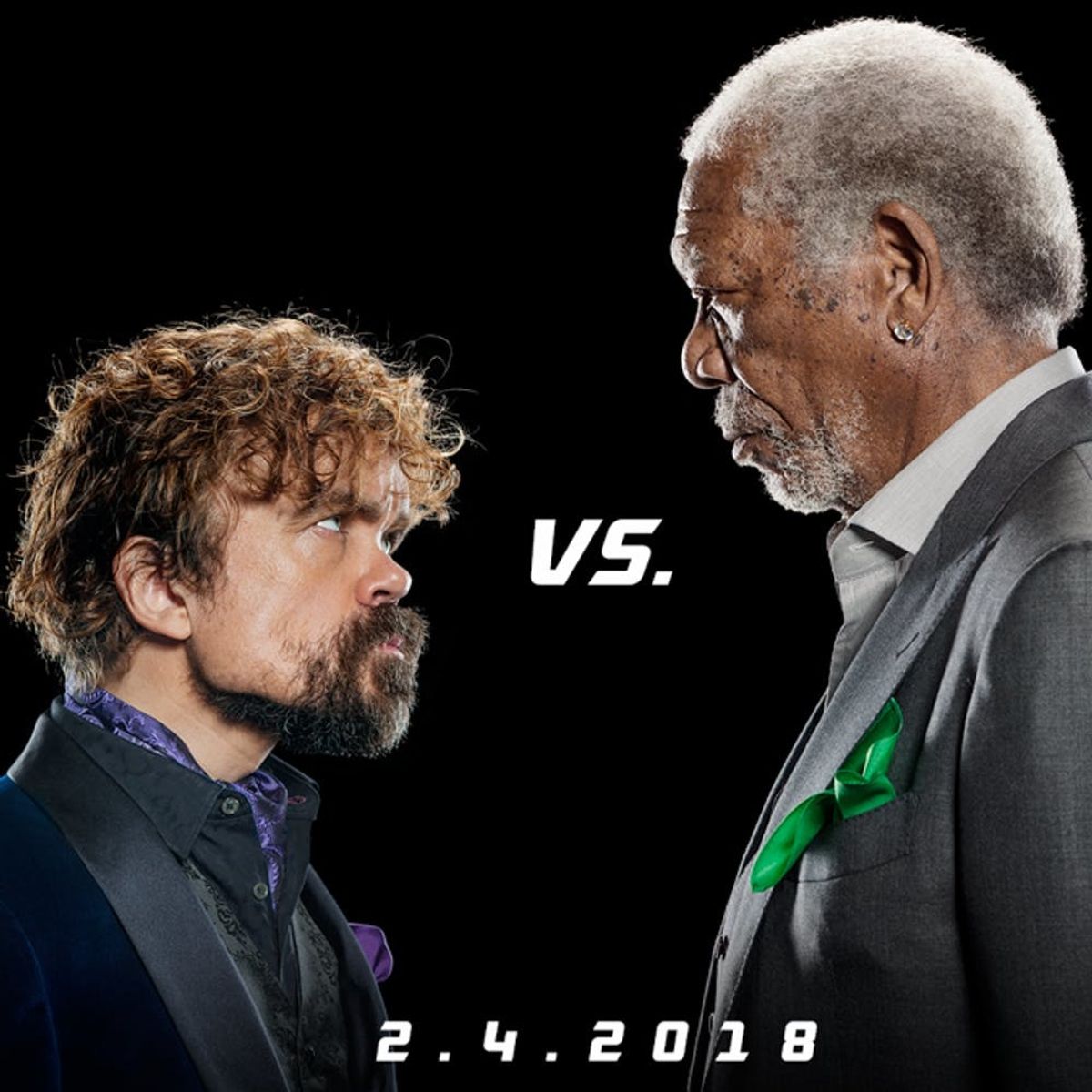 Morgan Freeman and Peter Dinklage Face Off in an Epic Lip-Sync Super Bowl Rap Battle
