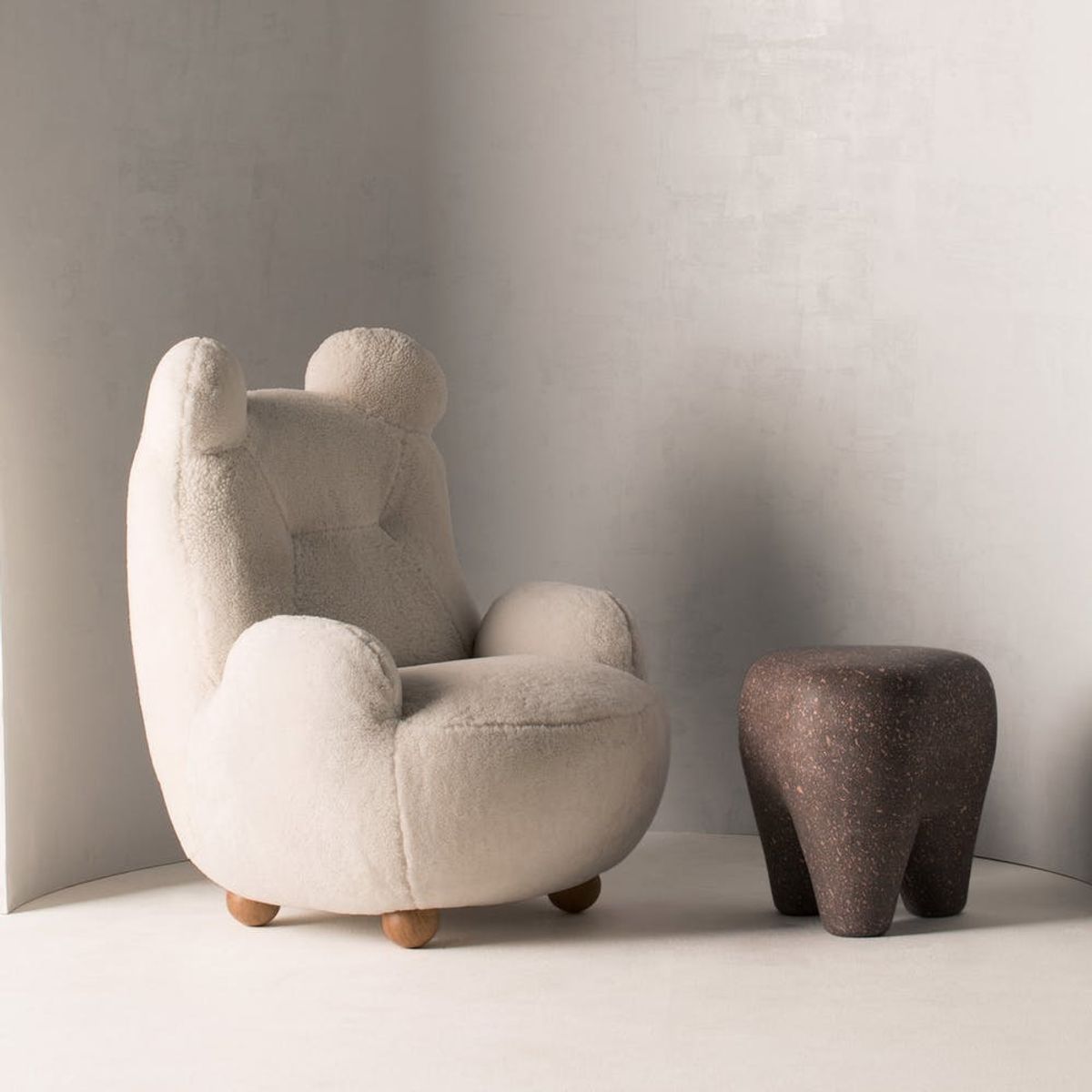 Teddy Bear Chairs Are Exactly What You NEED to Survive This Winter