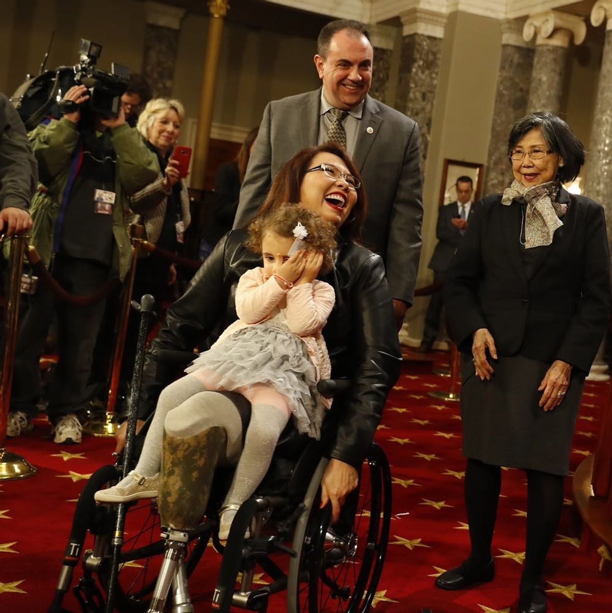 Tammy Duckworth’s Pregnancy Points to the Lack of Young Women in Congress