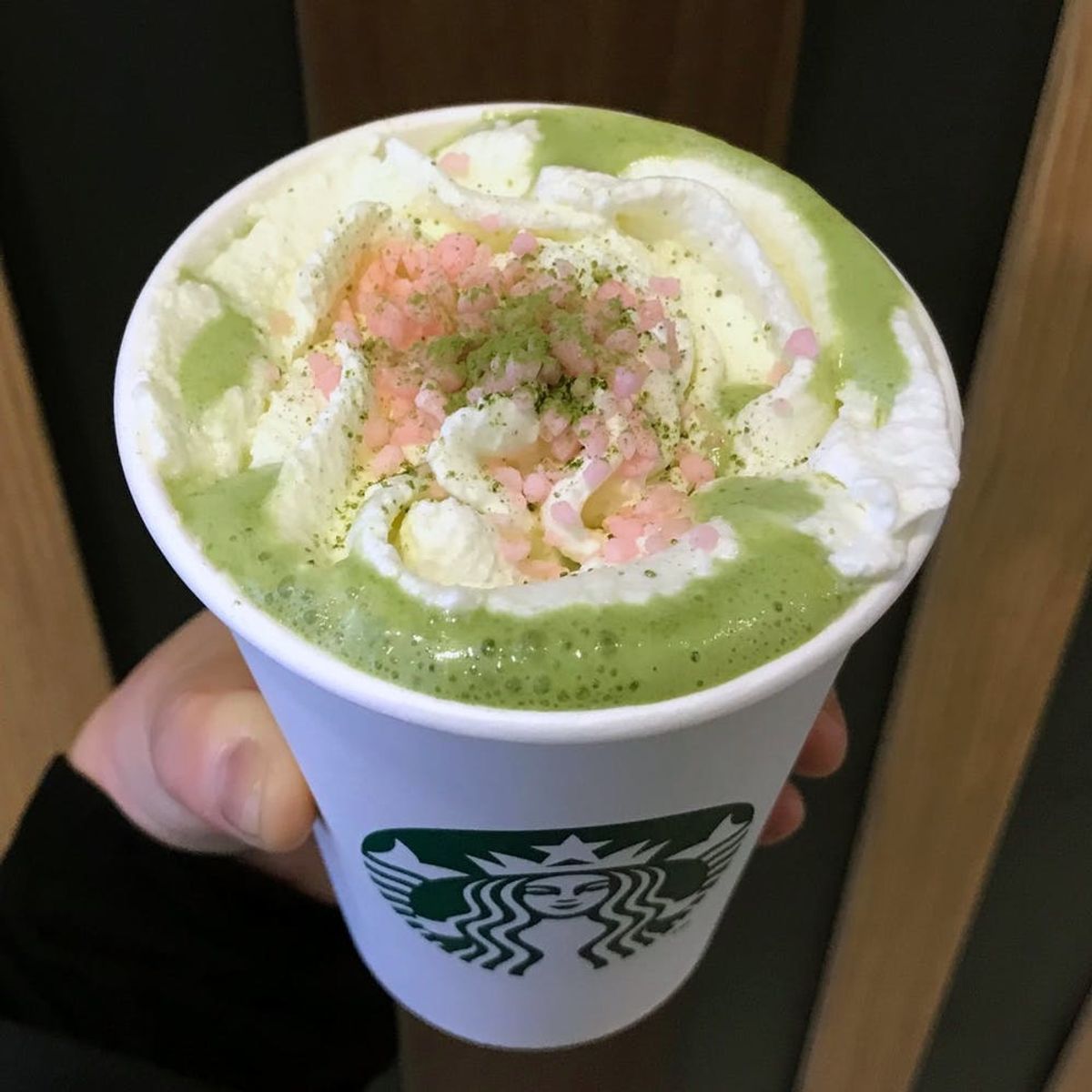 I Tried Starbucks’ New Peach Blossom Green Tea Latte in China