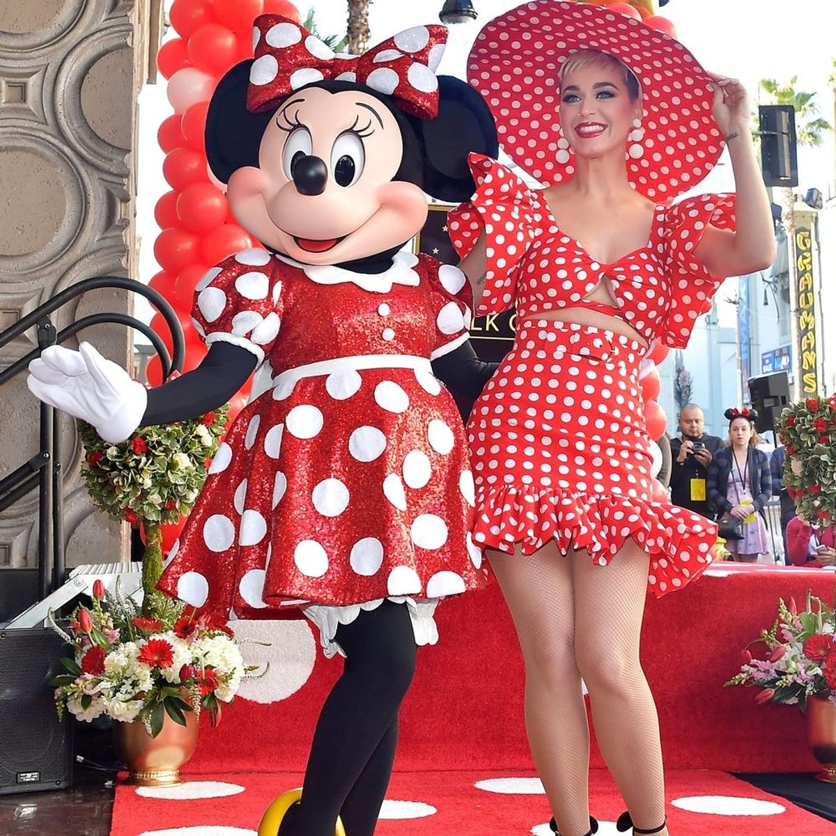 Katy Perry and Heidi Klum Honor BFF Minnie Mouse As She (Finally) Gets Her Hollywood Walk of Fame Star