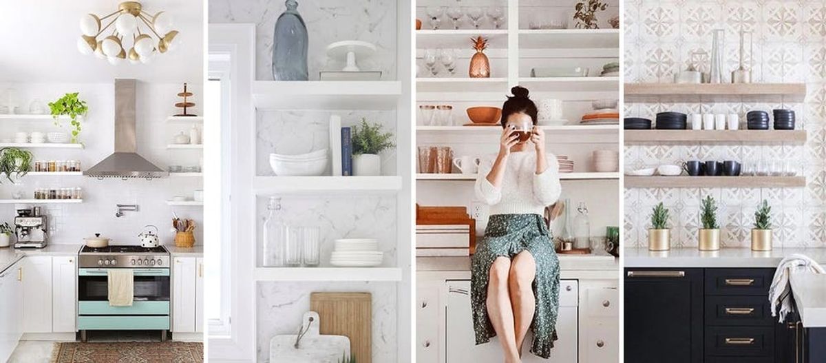 15 Times Instagram Proved That Open Shelving Is Still IN