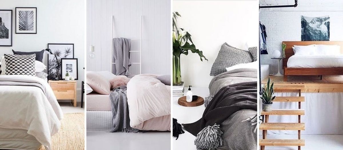 10 Minimalist Bedrooms We Spotted on Insta
