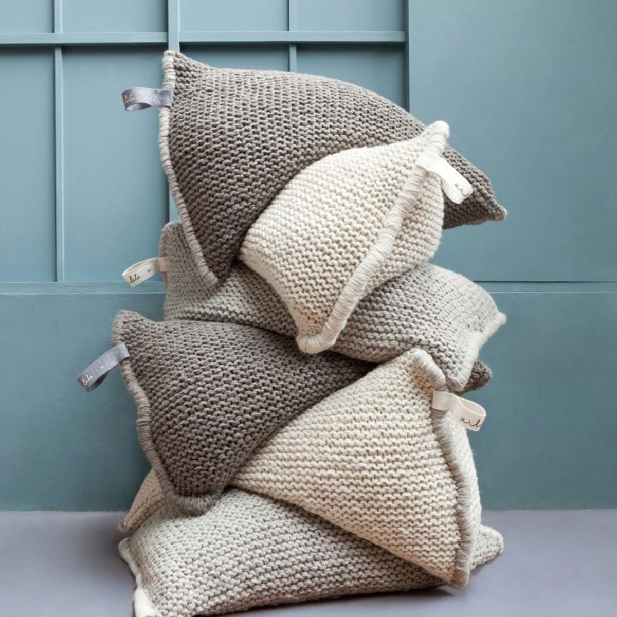 Hand-Knit Beanbag Chairs Are the Stylish *and* Cozy Furniture You NEED