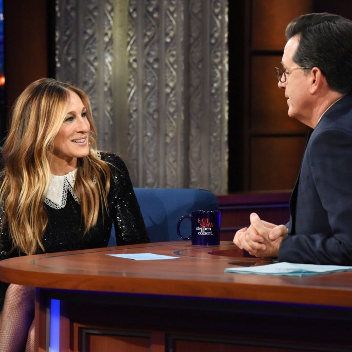 Sarah Jessica Parker Offers Kim Cattrall’s ‘Sex and the City’ Role to Stephen Colbert