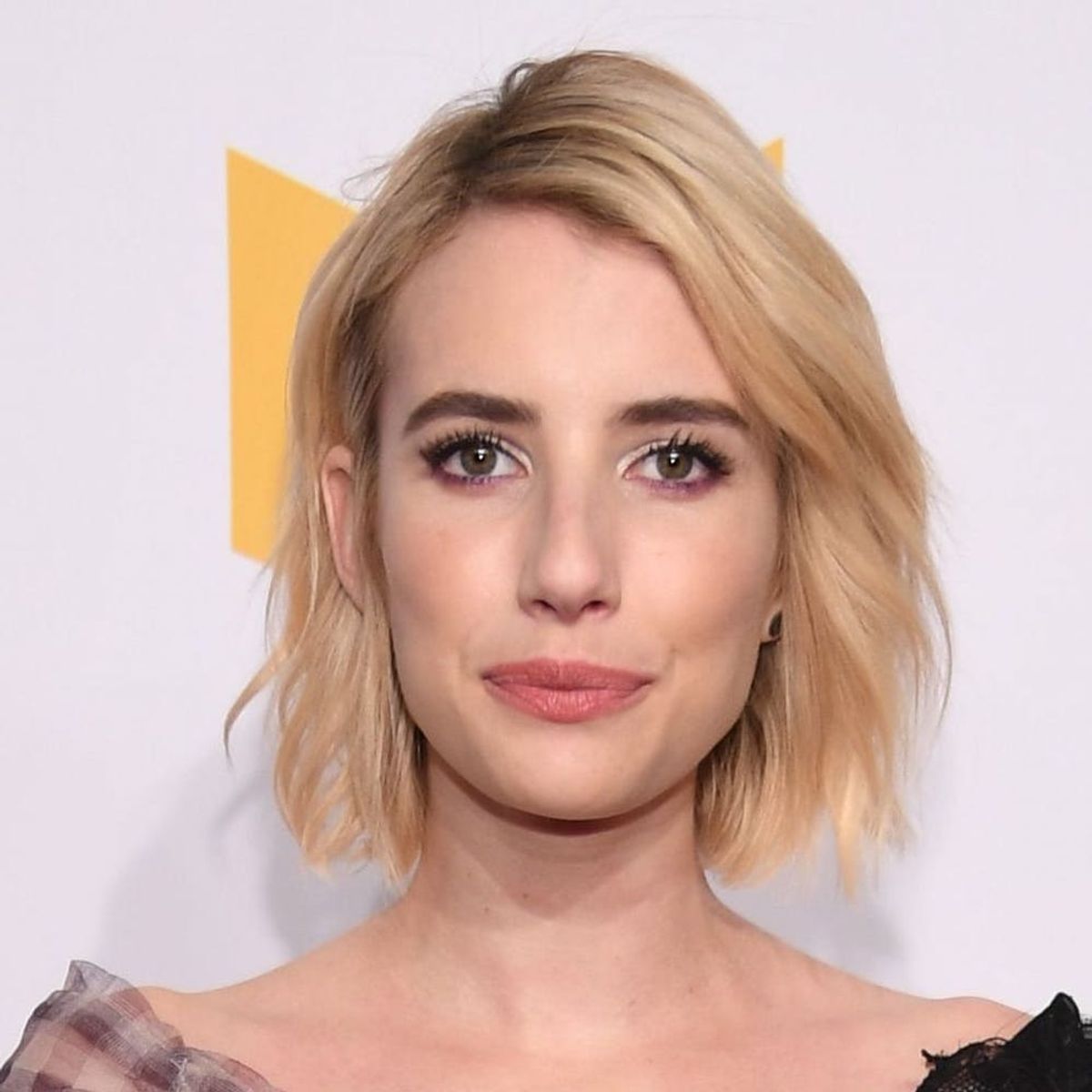 Emma Roberts Debuted the Most Dramatic Fringe on the 2018 Critics’ Choice Awards Carpet