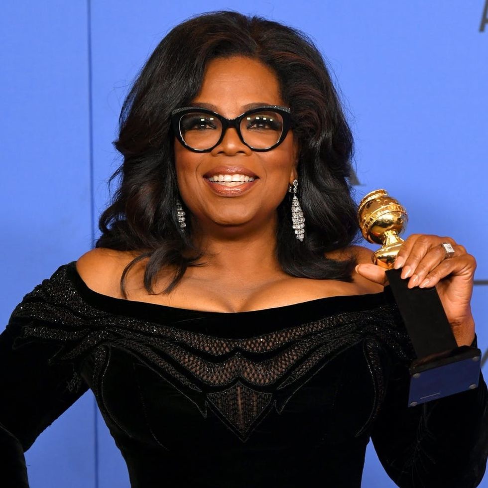Oprah Winfrey Had Even *More* Wisdom to Share Backstage at the Golden Globes