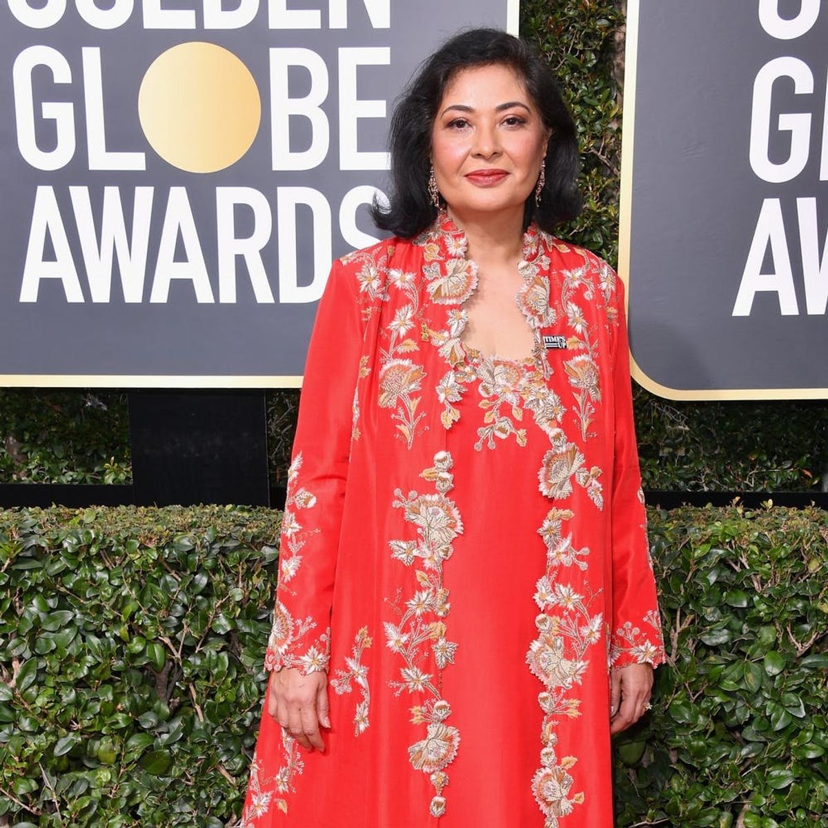 Here’s Why This Golden Globes Attendee Decided Not to Wear Black