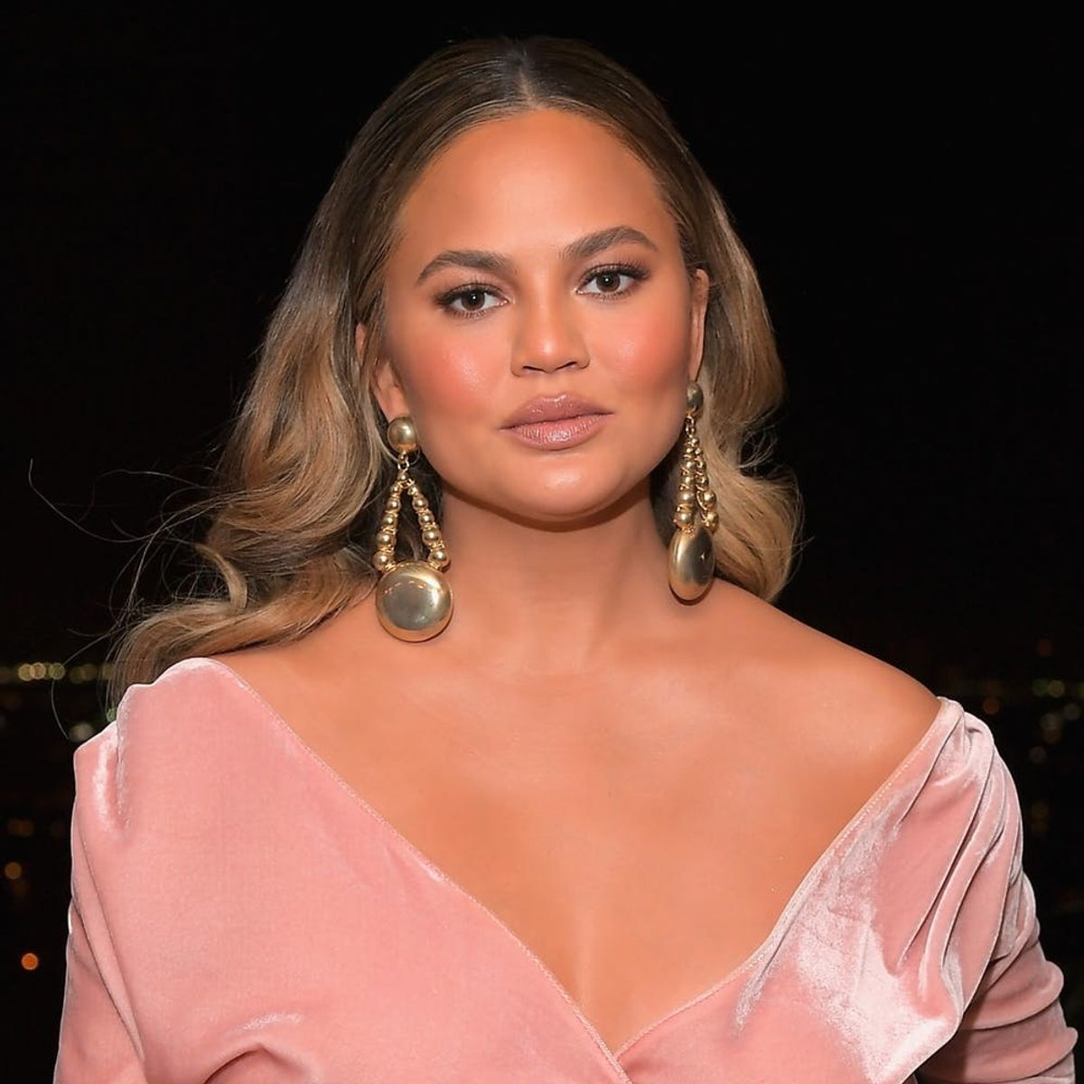 Chrissy Teigen Refusing to Admit That Christmas Is Over Is All of Us