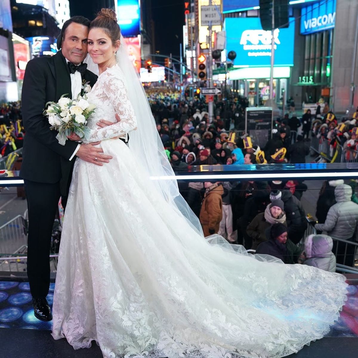 Maria Menounos Married Her Partner of 20 Years on a Live New Year’s Eve Show