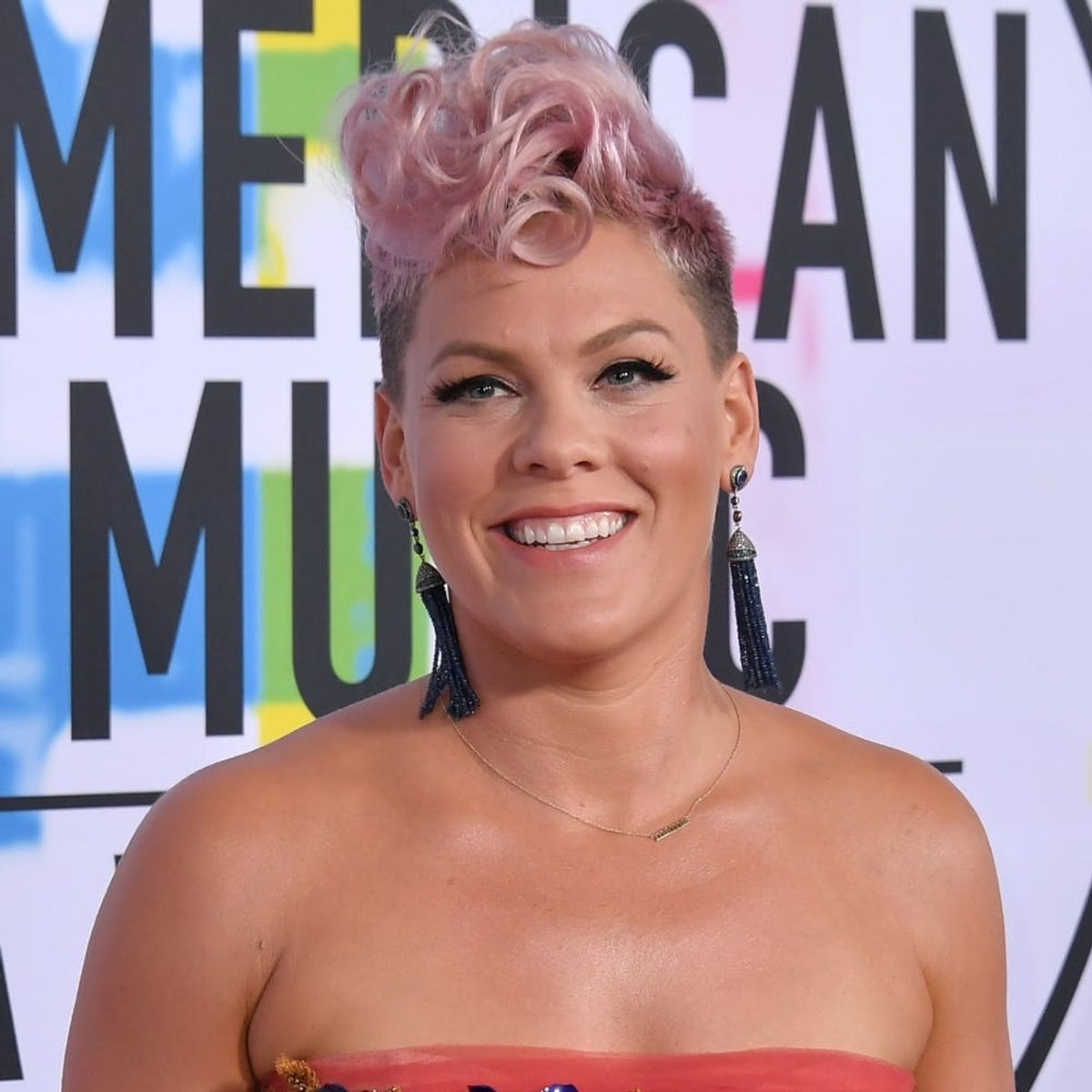 Pink Cried With a Mom in a Supermarket for the Sweetest Reason