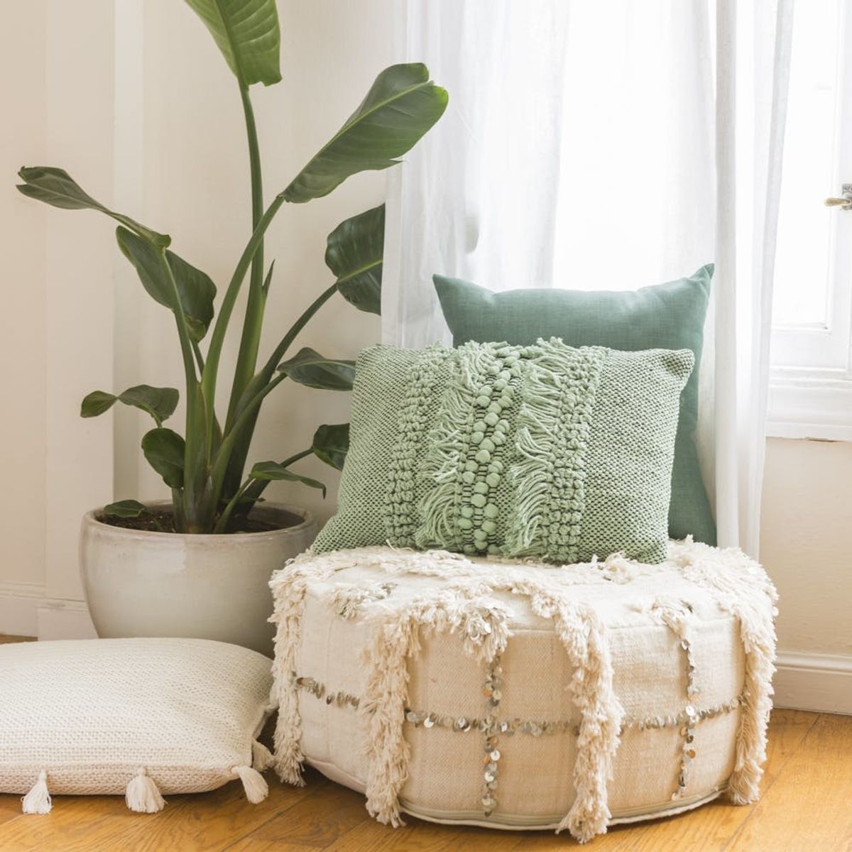 18 Poufs and Ottomans Under $150 That Are Perfect for Your Next Party