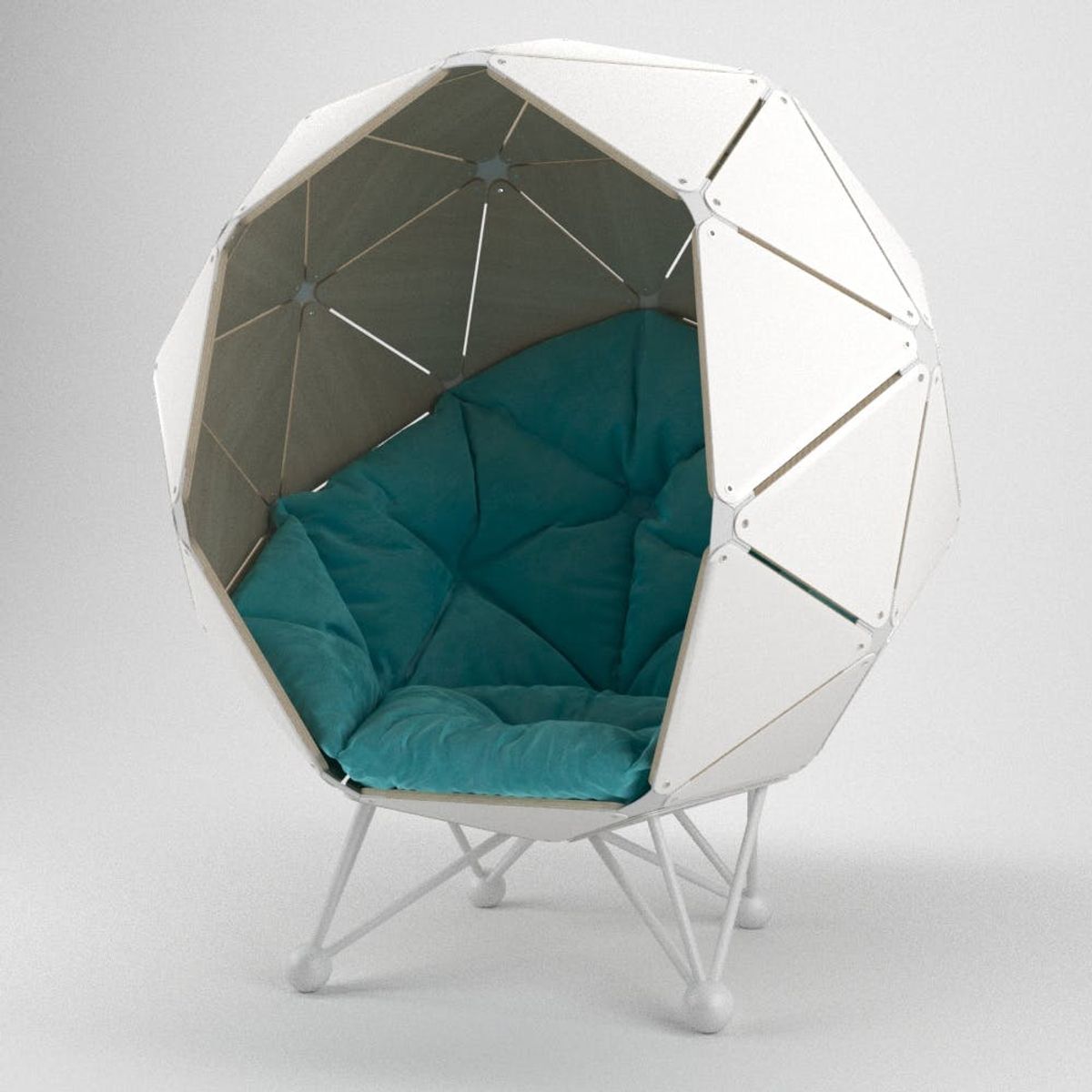 This Cocoon-Like Chair Is the Perfect Working Space When You Just Need to Be Alone
