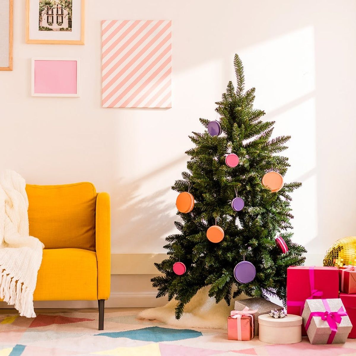 These Quirky Christmas Trees Were MADE for the Color Lover